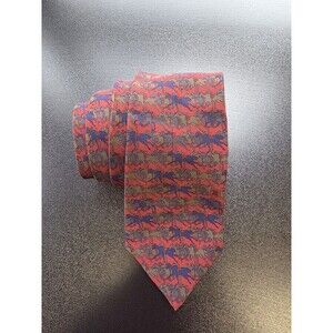 vintage Celine Paris Silk authentic  red  horse  racing  theme